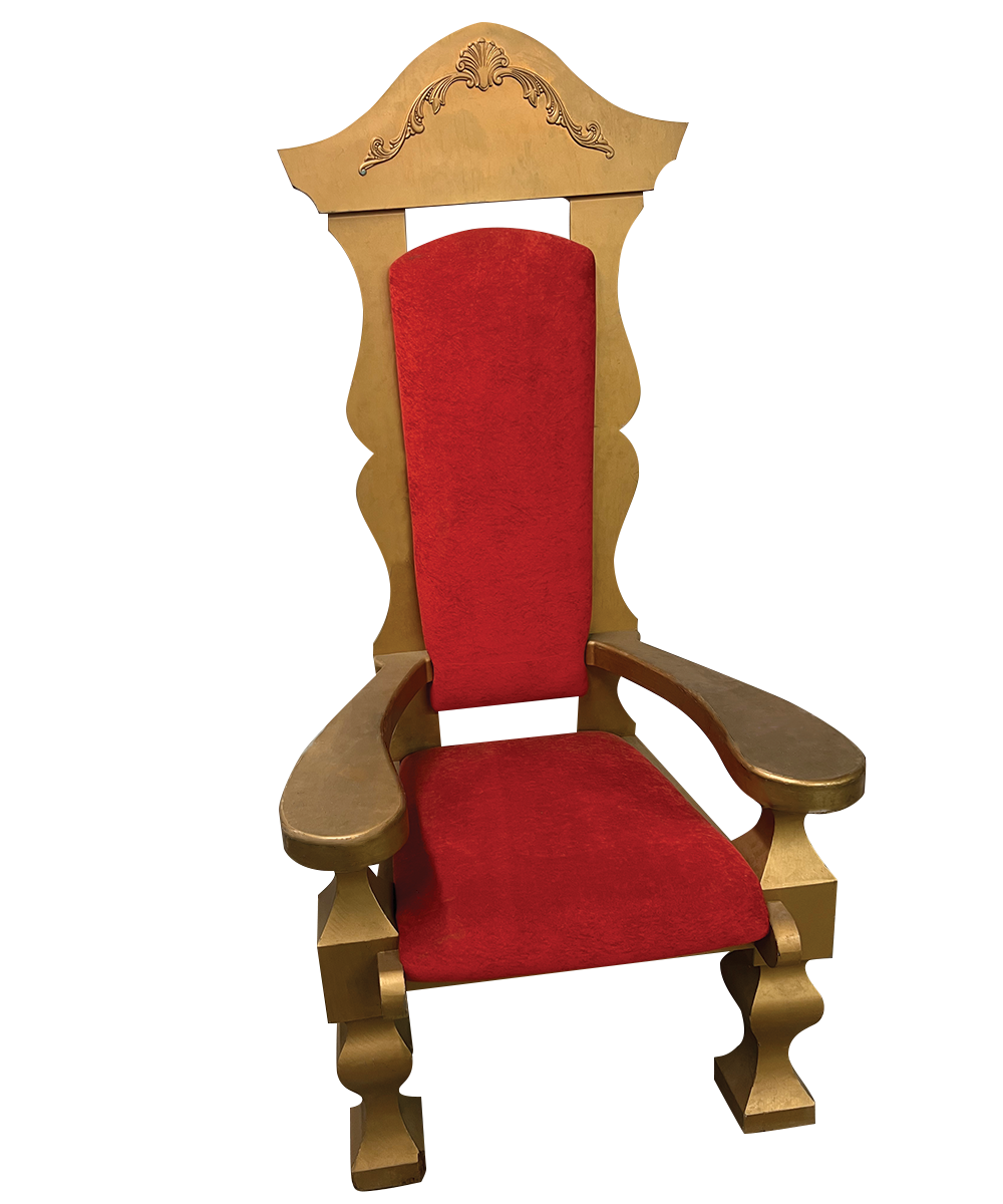 Large High-back Santa Chair