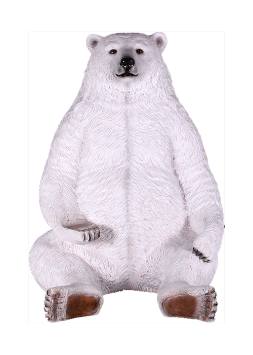 Sitting Polar Bear – 7.42ft