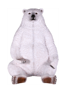 Sitting Polar Bear – 7.42ft