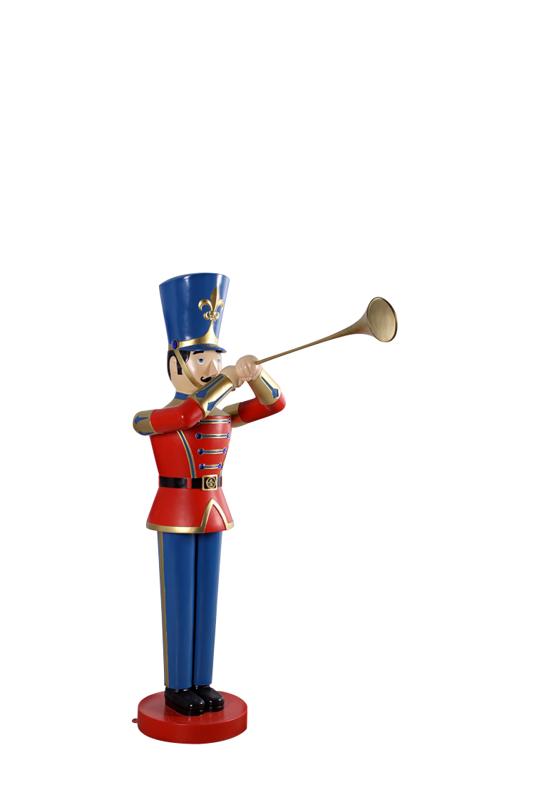 Trumpet Soldier 4 ft
