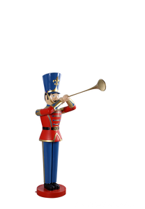 Trumpet Soldier 4 ft