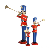 Trumpet Soldiers in 9ft, 6ft and 4ft size