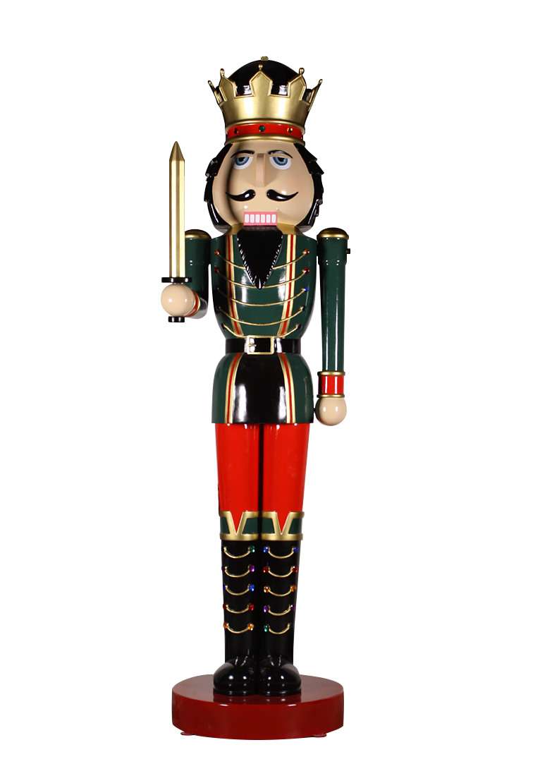 Nutcracker King Soldier with Sword – 12ft