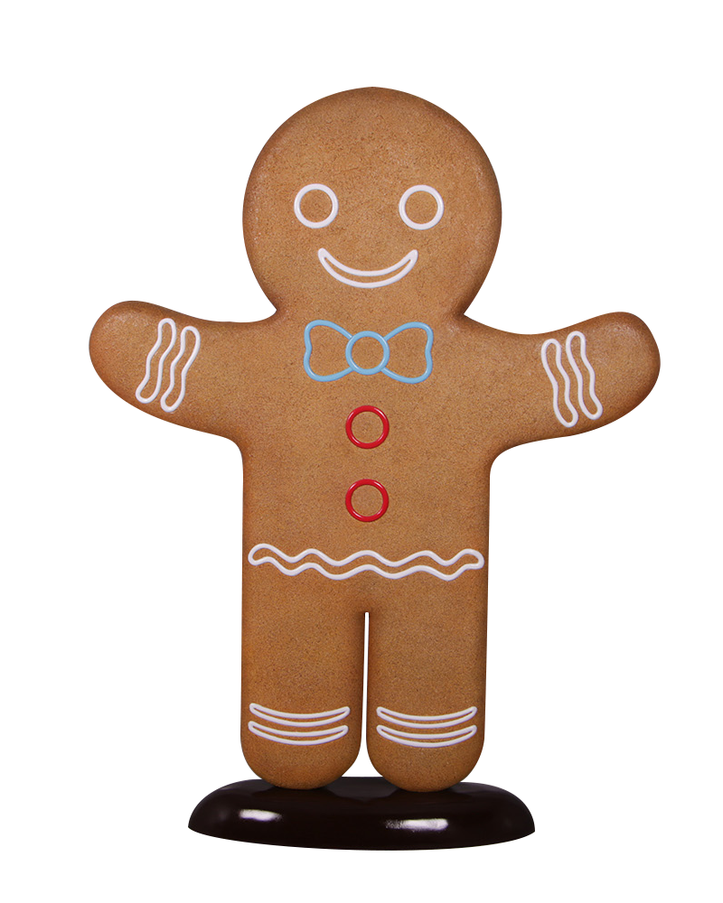6ft Gingerbread Man Statue