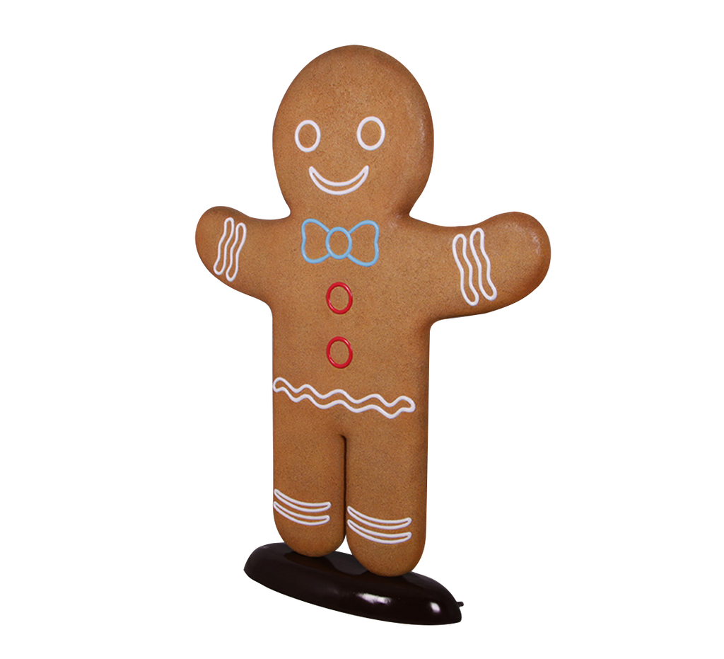 6ft Gingerbread Man Figurine