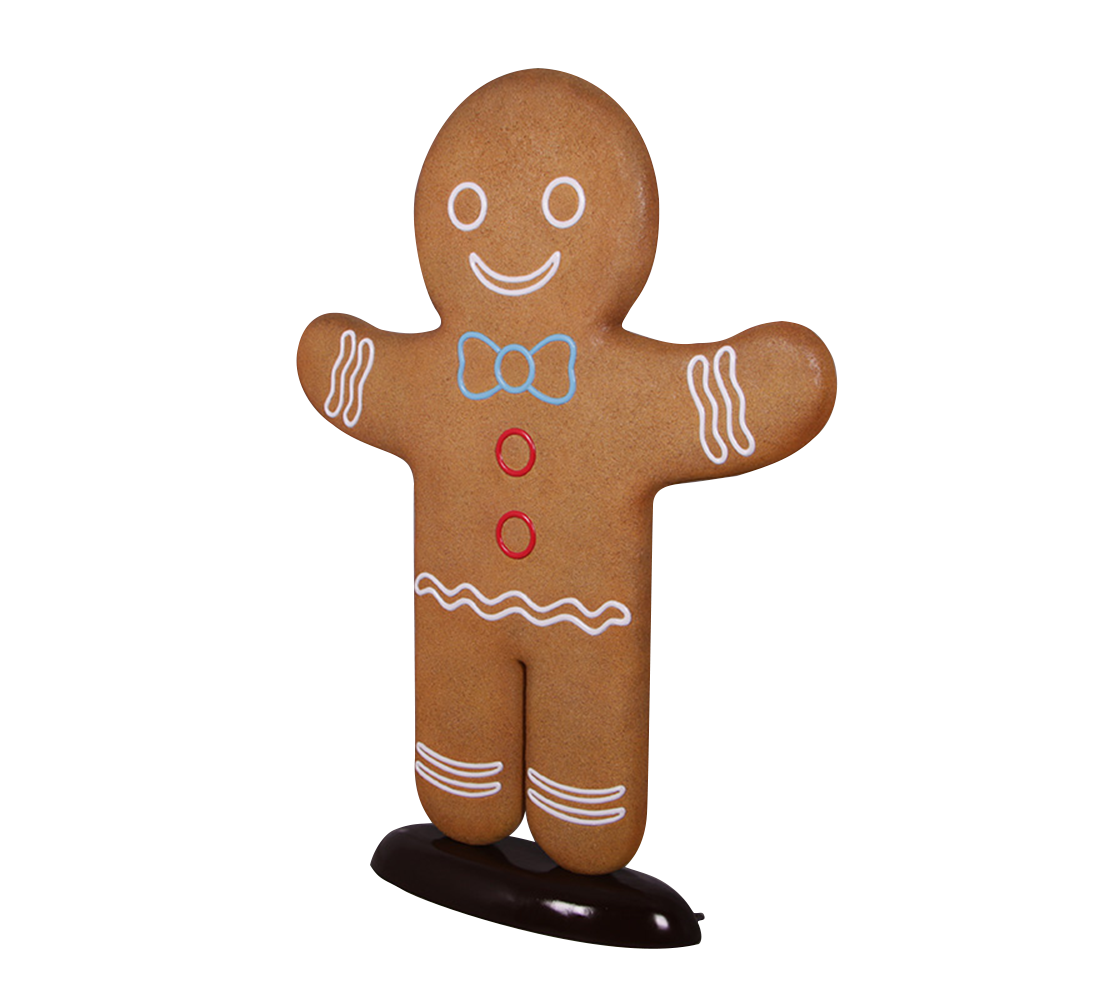 6ft Gingerbread Man Figurine