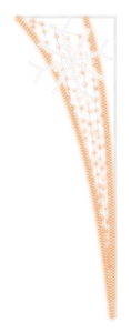 Snowflake Pole Decor for commercial spaces