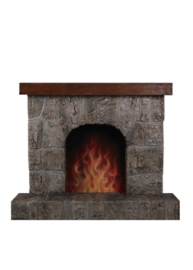 Fireplace Display Prop