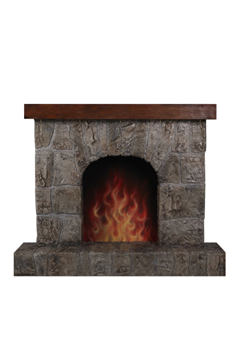 Fireplace Display Prop