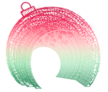 Color changing walk thru ornament