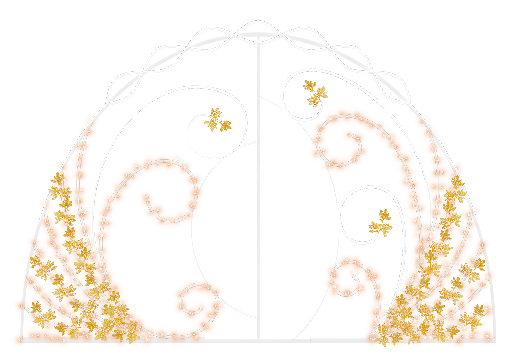 Anthea Arch Light Display