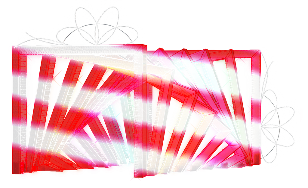 RGB tunnel to walk thru that changes color