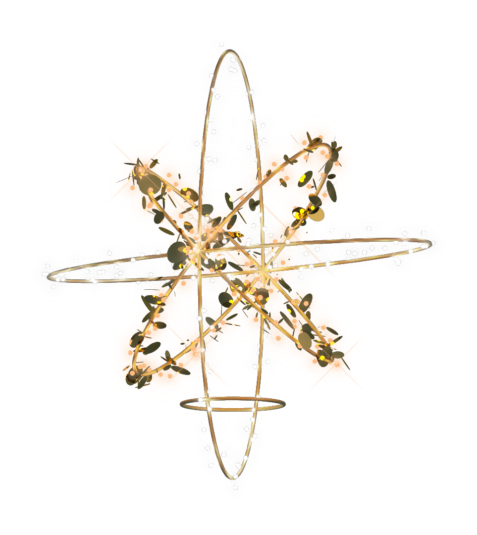 Star Orb lighted suspension