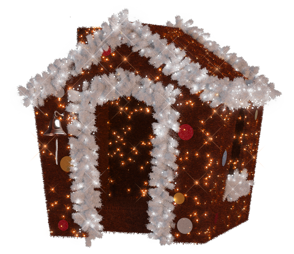 Mini Gingerbread House Decor