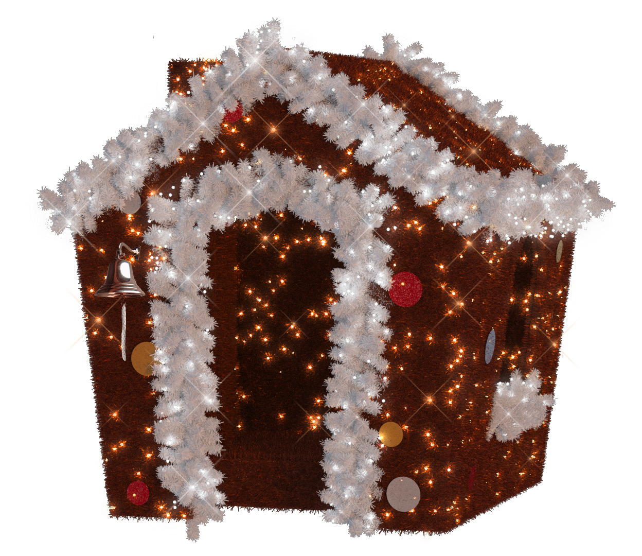 Mini Gingerbread House Decor