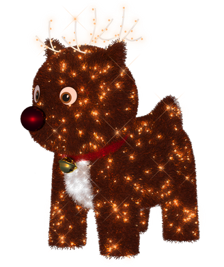 Lighted Baby Reindeer