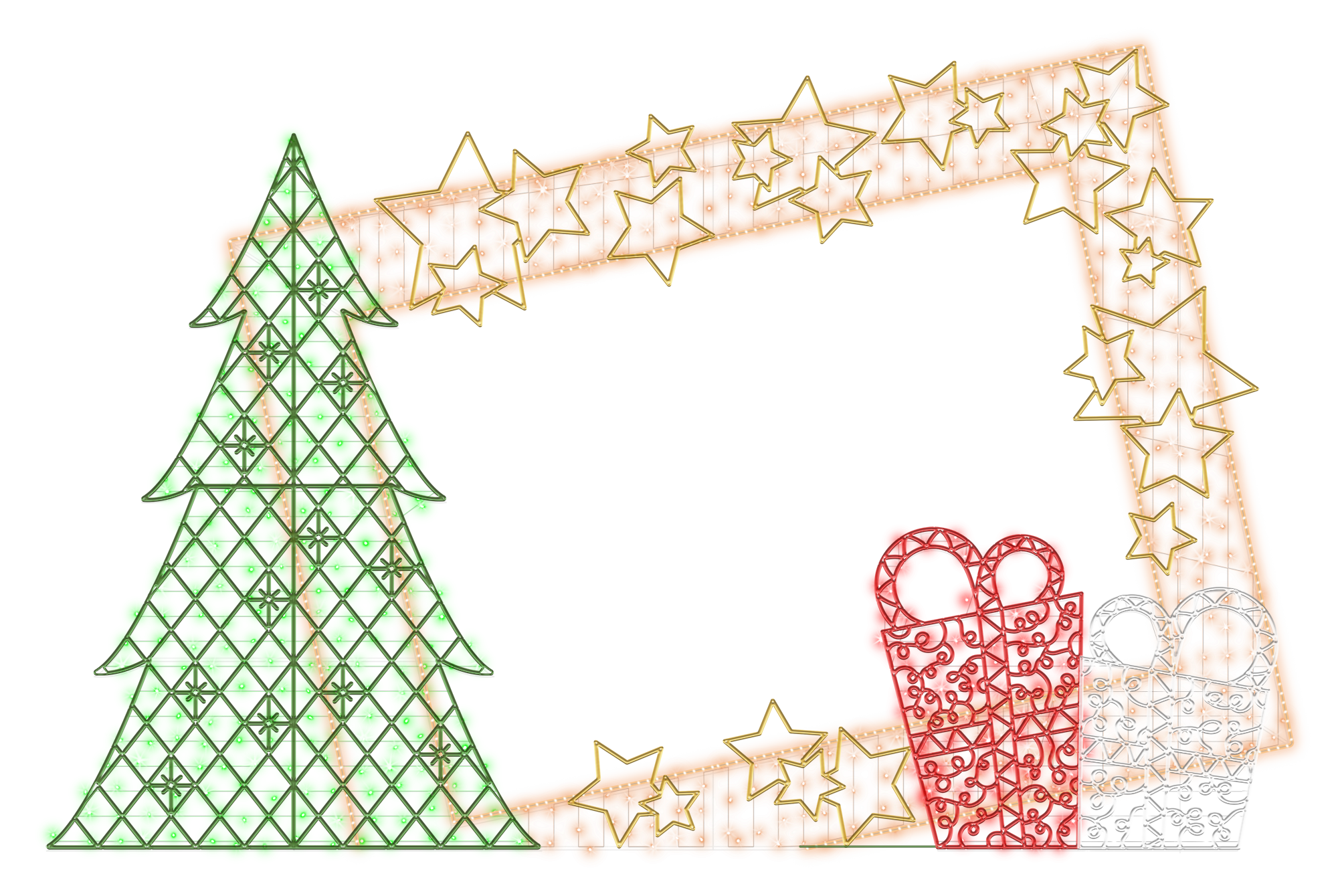 Frame 3D printed with Green Tree - 8.53ft