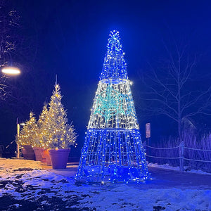 Snowflake Tree in Pure/Blue - 9.84ft