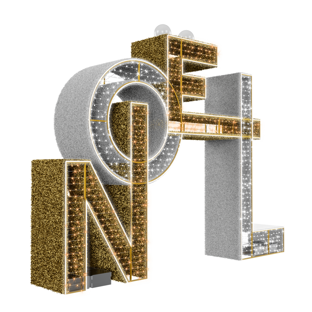 Walk Thru Noel with large letters