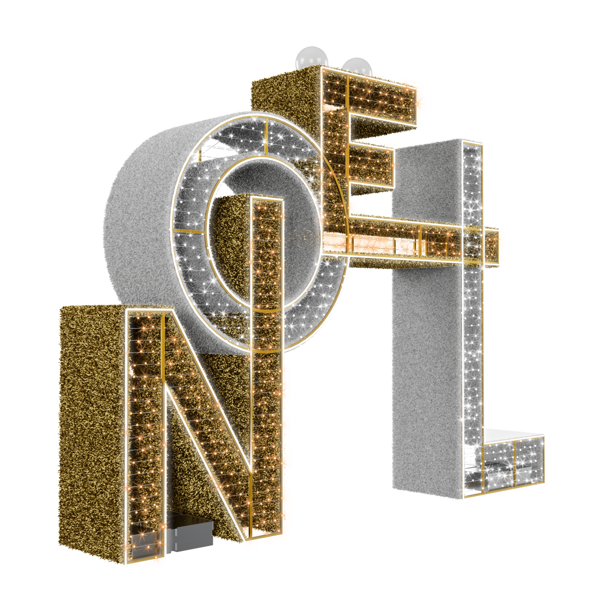 Walk Thru Noel with large letters