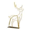Large Gold Reindeer