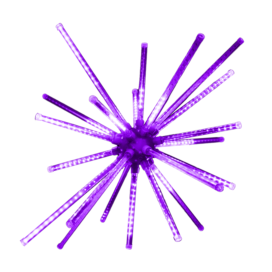 28 inch purple meteor burst