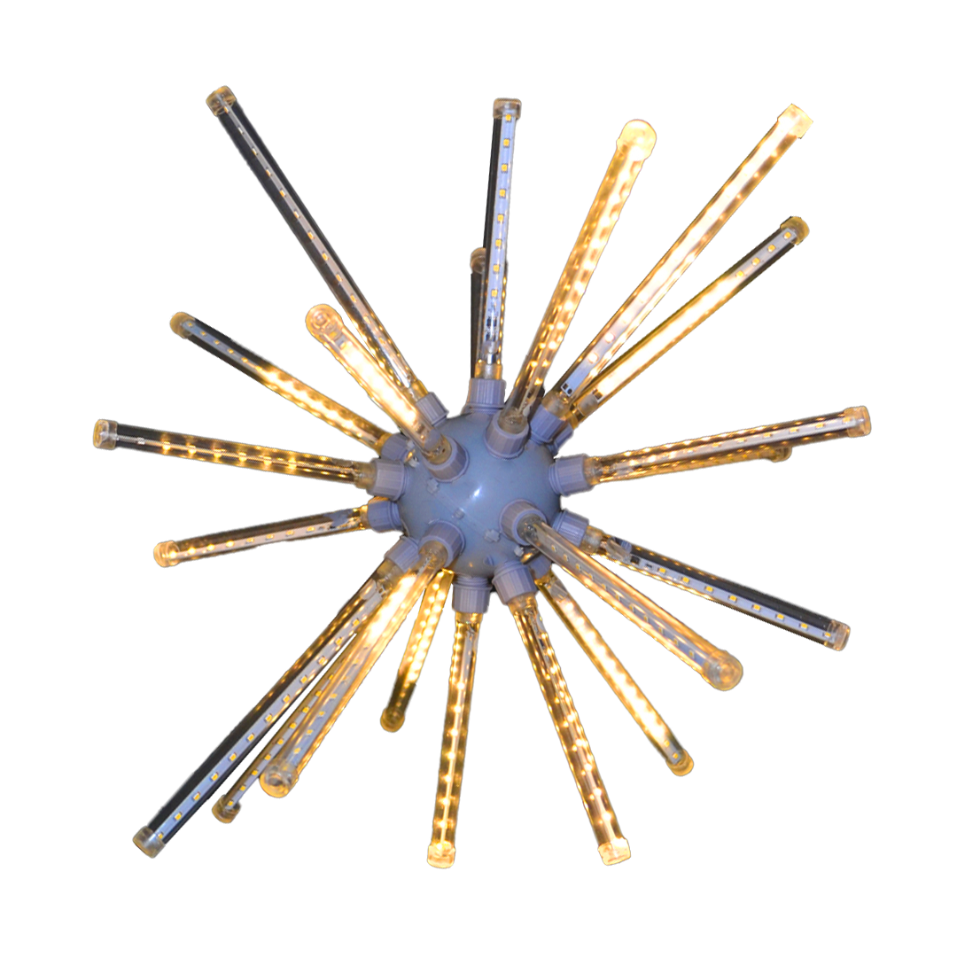 28 inch warm white meteor burst