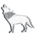 Majestic Wolf illuminated dispaly