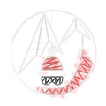 Lighted Skier Suspension