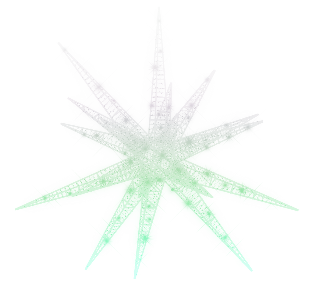 Infinity Starburst is a large light display