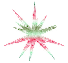 Twinkly Pro lights up this large starburst