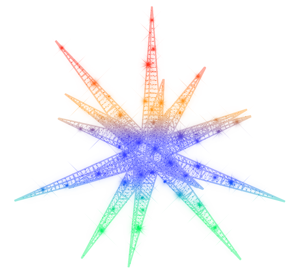 Adjustable colors on Infinity Starburst