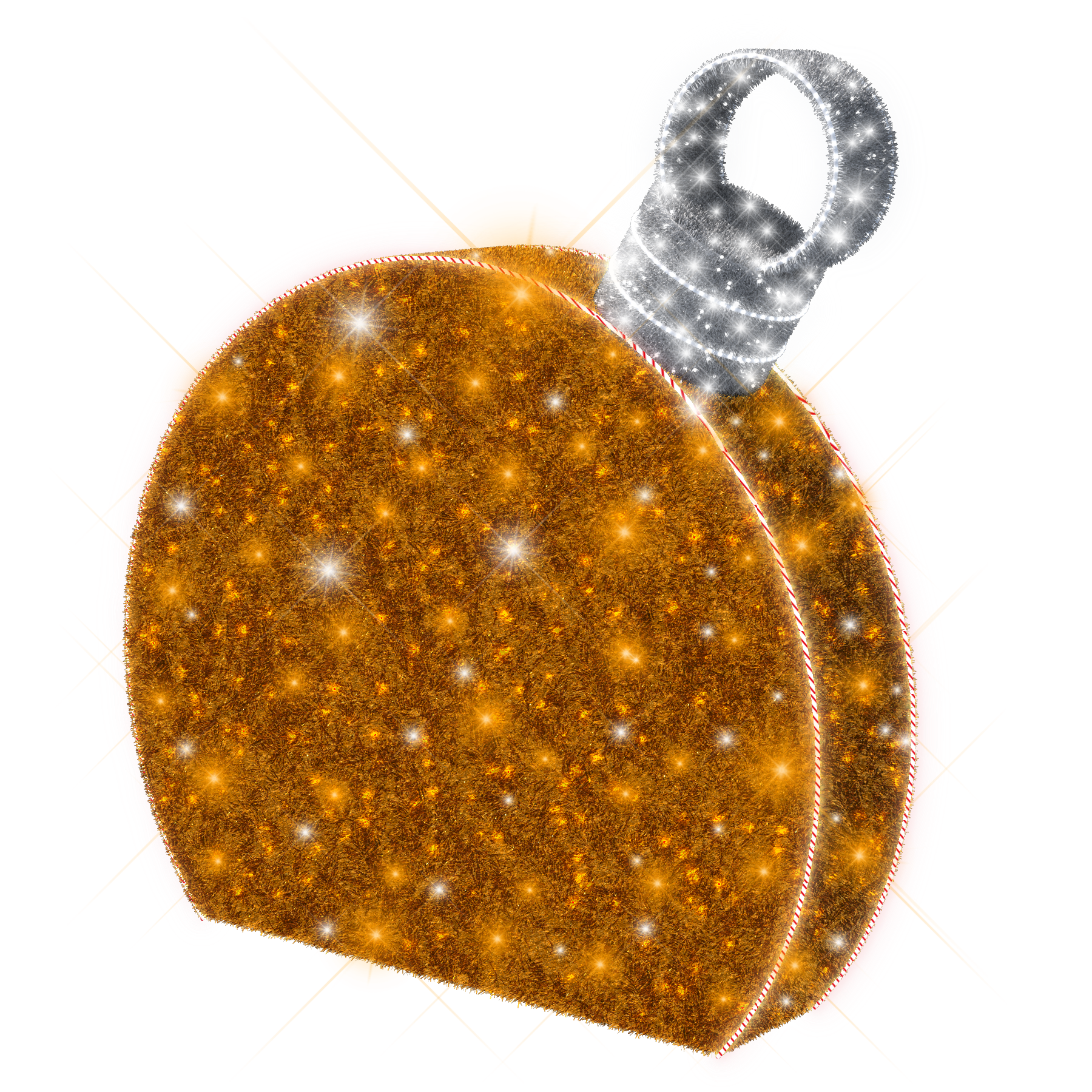 3D Panel Ornament Gold - 11.48ft