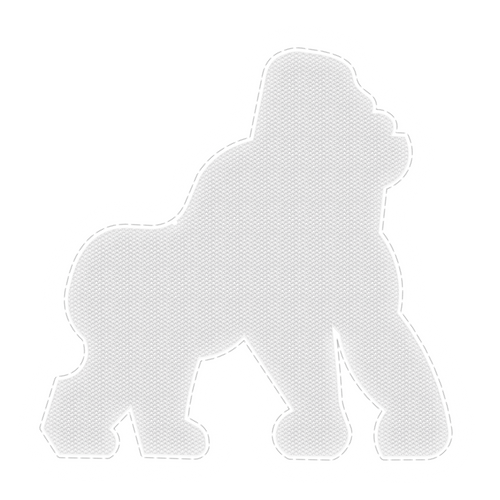 pre-lit outdoor gorilla decoration for zoos