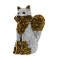Decorative frozen fox light display