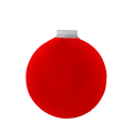 Red Orb Suspension Light