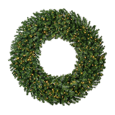 60 inch wreath with LED lights