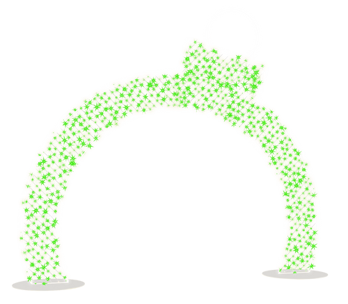 2D Ornament Arch – Custom Color