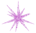 Starburst in Purple