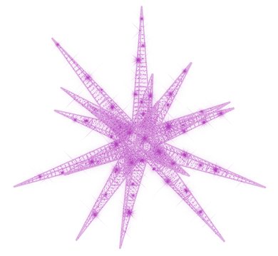 Starburst in Purple