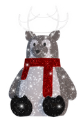 Large Reindeer display over 19ft tall