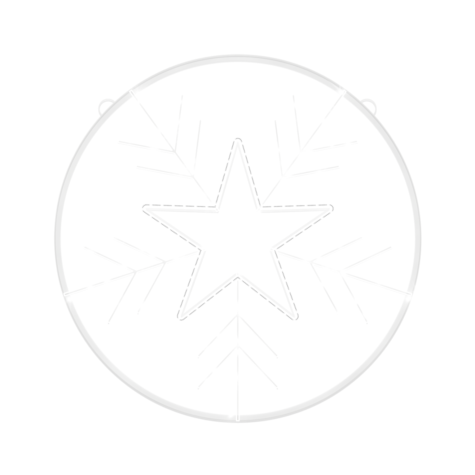 Star flake - snowflake