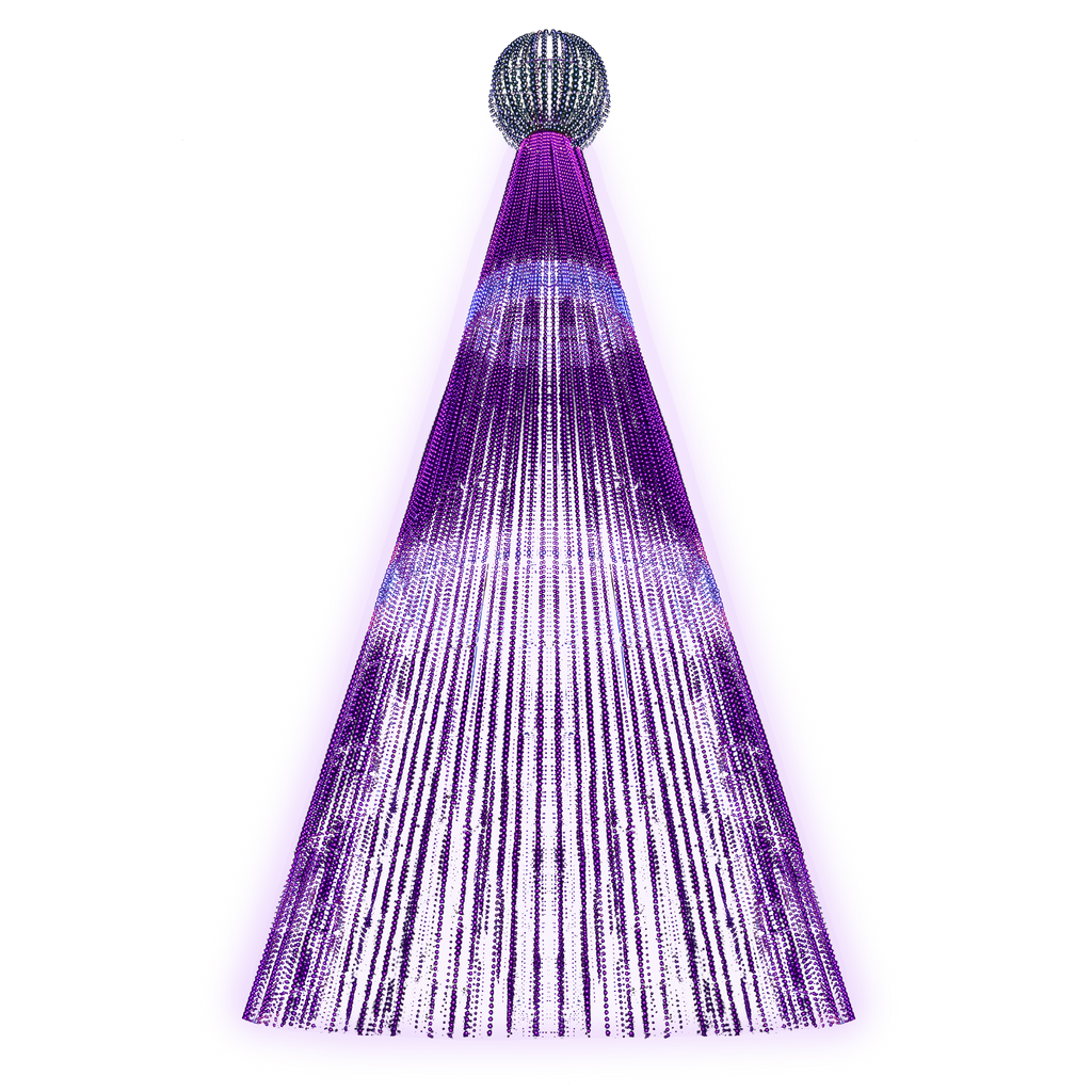 RGB Mega Tree 58ft for Light Shows