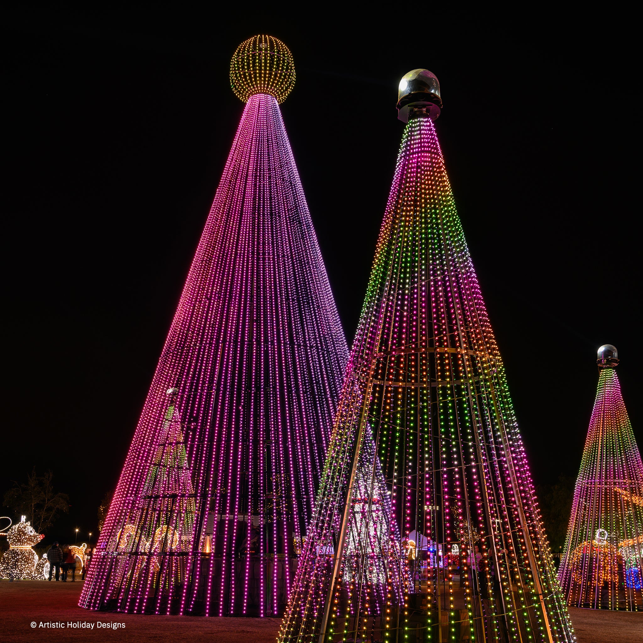 Giant RGB Holiday Tree