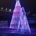 RGB Light Show Tree 26ft tall