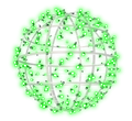 30 inch green sphere