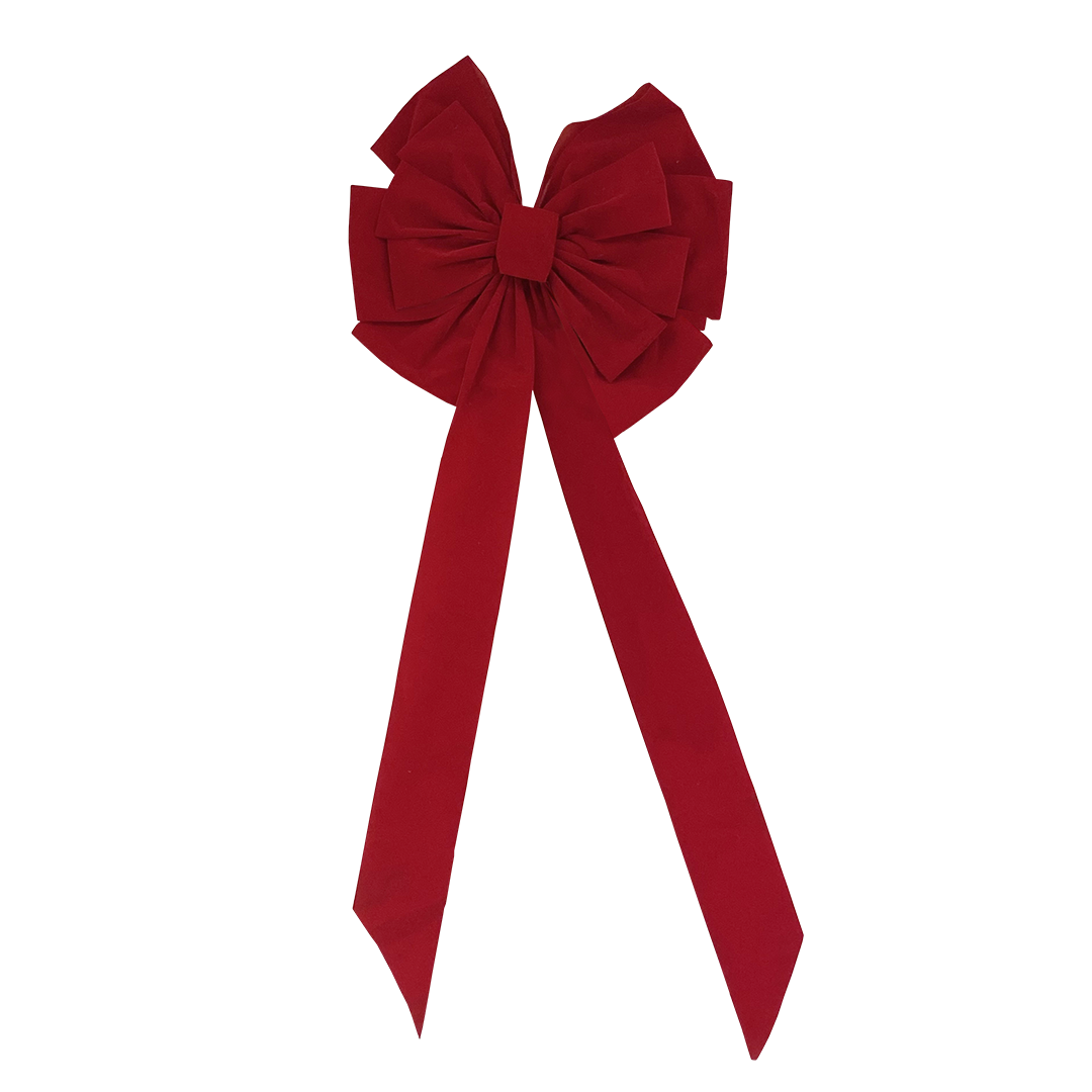 Large Red Bow for wreath
