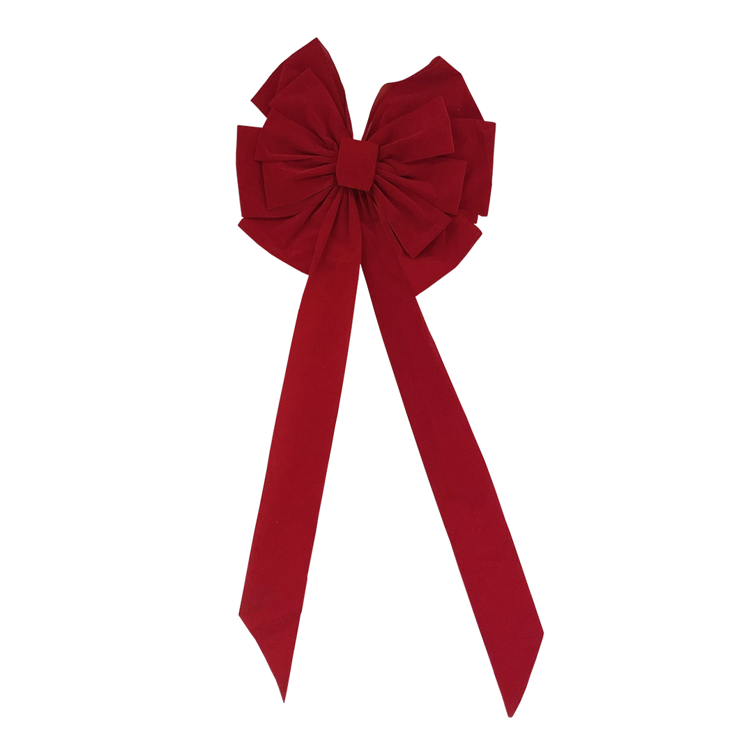 Large Red Bow for wreath