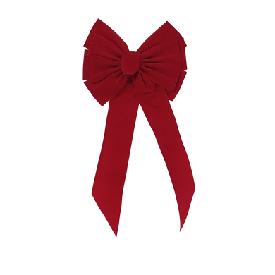 12 inch wide red bed for wreaths