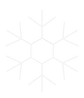 large lighted snowflake